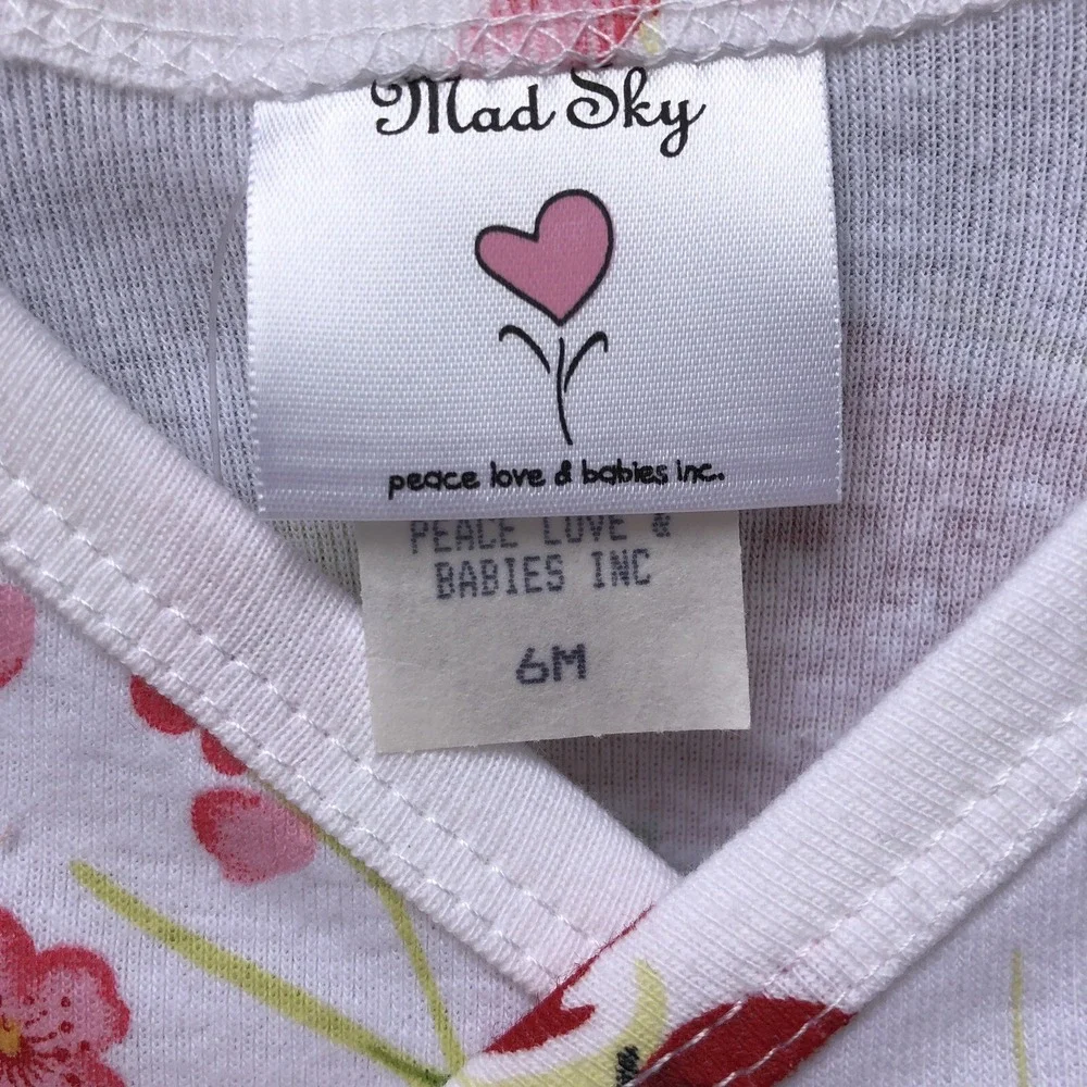 New 12 Month Kimono Layette Set Wrap Shirt Pants Babies Infants Toddler Infant‎